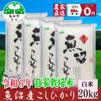 【農家直売】 お米２０ｋｇ 魚沼産コシヒカリ 精米  5kg×４袋  安心安全 農家直送 信頼と品質のお米 魚沼市推奨コシヒカリ 送料無料 令和５年産