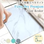 珪藻土バスマット 大判 ソフト 速乾 洗える ノンアスベスト 割れない 柔らかい 冷たくない 足拭きマット お手入れ簡単