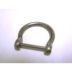 2 шт. комплект металл D can винтового типа U знак модель примерно 20mm ширина ремень для античный серебряный 