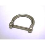 2 шт. комплект металл D can винтового типа U знак модель примерно 25mm ширина ремень для античный серебряный 