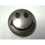  простой установка винтового типа украшение клепание Nico Nico * Mark смайлик * лицо 5mm пара античный серебряный 1 штук кожаные аксессуары и т.п.. застежка оптимальный 