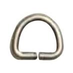 2 шт. комплект металл D can примерно 7mm ширина ремень для античный серебряный 