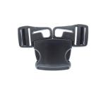 Due emme N5W пластик 5way пряжка чёрный 25mm 50mm ширина для коляска. ремень. длина настройка и т.п. 