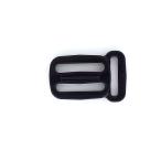 NIFCOnifkoTSQ2520 пластик пересечение для регулировщик чёрный 20mm 25mm ширина лента для ремень. длина настройка и т.п. 