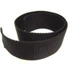 PP ремень col.19 черный 1.6mm толщина 38mm ширина 50cm единица измерения продается куском 