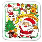 アーテック クリスマスタオルハンカチ(サンタとゆかいななかまた