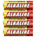 三菱単3アルカリ乾電池4本パックLR6R/4S