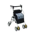 歩行車　シンフォニーＳＰスリム　花柄紺　4945528179219