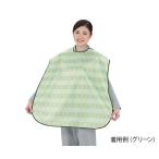 ソフラピレン（R）エプロン　ボーダーチェック　ブルー 102302　4958995823028
