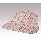 竹虎 食事用エプロン（ソフラピレン しずく）ポケット付きオレンジ 102251　4958995822519