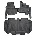 ショッピングホンダ 専用設計 ホンダ N-BOX JF3 JF4  3Dフロアマット 立体カーマット 防水 滑り防止 耐汚れ TPO素材 3Pセット