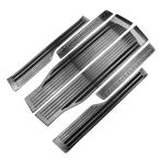 ショッピングステップワゴン ホンダ 新型 ステップワゴン エアー スパーダ RP系 RP6 RP7 RP8 スカッフプレート ステンレス製 ステップガード ブラック