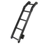 ショッピングアルミ ジムニー ノマド シエラ アルミ リアラダー 軽量 JB64/JB74/JC74対応 簡単取付 マットブラック2分割