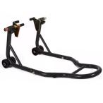  мотоцикл универсальный подставка техническое обслуживание подставка передний черный долговечность выдающийся максимальный выдерживаемая нагрузка 340kg ширина регулировка возможность с роликами .L type &U type 2 вид имеется 