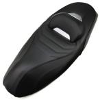 ヤマハ NMAX 125/ NMAX 155 スポーツカスタムシート ローダウンカーボン シート 2020-2024年式 黒＋銀