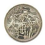 2002ワールドカップ記念500円ニッケル黄銅貨3(南北アメリカ) 極美品