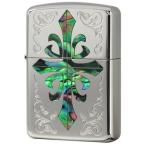 ジッポ ZIPPO ライター 貝貼り クロス