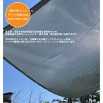  тент затенитель от солнца * печенье (cookie) 5000×5000×5000mm( треугольник форма )[ сетка ткань * огнестойкий товар *UV cut, обработка : окружение петелька обработка ]* фиксация шнур * металлические принадлежности приложен нет 