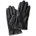 手袋 メンズ 防寒 本革 スマホ対応 ブラック 黒 黒色 プレゼント ギフト 通勤 スーツ KURODA(クロダ)