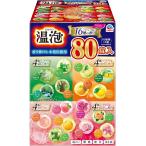 温泡 ONPO 炭酸 入浴剤 80錠入 詰め合わせ (森・ゆず・桃・ローズ) 血行促進 肩のこり 腰痛 緩和 医薬部外品