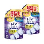 レノア 超消臭1WEEK 柔軟剤 夜干し用 アクアナイトシャボン 詰め替え 2,060mL x 2袋 セット