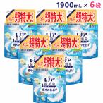 レノア 超消臭1WEEK 柔軟剤 極やわ仕上げ ふんわりシャボンの香り 詰め替え 1900mL x 