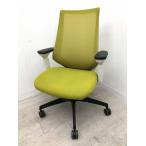 # б/у товар #kokyo передвижной локти есть Duo la стул CR-G3011 * сиденье yore* вмятина иметь / локти потертость * царапина немного иметь 