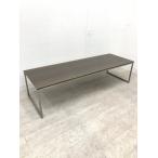  low стол ширина 1440× глубина 480mm модный дуб steel ножек ( б/у товар )