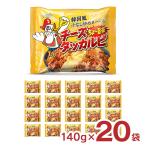 ショッピングチーズ 韓国 PALDO パルド 汁なし激旨辛 チーズ タッカルビ 炒めヌードル 140g 20袋 麺 インスタント ダッカルビ シャイン・オリエンタル・トレーディング 送料無料