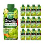 ショッピング野菜生活 カゴメ スムージー 野菜生活100 Smoothie グリーンスムージー 330ml 12本 (1ケース) 送料無料