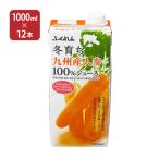 ショッピング野菜ジュース 野菜ジュース ふくれん 冬育ち九州産人参100%ジュース 1000ml 12本 2ケース 送料無料 にんじんジュース