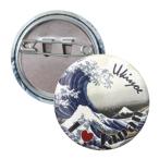  японский сувенир мир рисунок иероглифы can baji| Kanagawa .. обратная сторона 