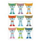 押上ロボ ポチ袋 スマイル 2枚入り 【ロボット レトロ キャラクター ぽち袋 おしゃれ 可愛い かわいい お年玉 お車代 お小遣い おもしろ ミニ封筒 多目的】