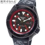 セイコー SEIKO 5スポーツ ワンピース コラボ モンキー・D・ルフィ  SBSA151 4R36-11X0 ブラック SS ラバー 腕時計 メンズ 自動巻 未使用 014000954