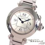 カルティエ CARTIER ミス パシャ W3140007 シルバー ステンレス 腕時計 レディース クォーツ 仕上済 101630097