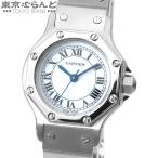 カルティエ CARTIER サントス ロンド オクタゴン SM 82037188 ホワイト SS 国際永久保証書付き 腕時計 レディース 自動巻 コンプリートサービス済 101681538
