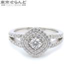 フォーエバーマーク FOREVER MARK ダイヤモンド リング Pt900 11.5号相当 0.17ct 総0.44ct プラチナ リング・指輪 レディース 仕上済 101681687