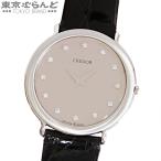 セイコー SEIKO クレドール GBAJ003 7770-6100 Pt900 レザー ダイヤ 社外ベルト 純正尾錠 腕時計 メンズ クォーツ 仕上済 101687372