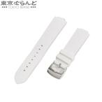 ルイヴィトン LOUIS VUITTON タンブール用 ストラップ  R15175 ホワイト ラバー モノグラム 腕時計ベルト レディース 幅17mm 101695149