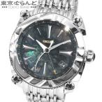 セイコー SEIKO ガランテ GMT SBLA067 5R66-0AW0 SS ブラックシェル パワーリザーブ 箱付き 腕時計 メンズ スプリングドライブ 仕上済 101699060