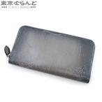 ベルルッティ Berluti イタウバ ネオ スクリット ロングジップ付きウォレット グレー ヴェネチアレザー 長財布 メンズ 101707985