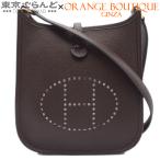 ショッピングエルメス エルメス HERMES エヴリン TPM □I刻印 ショコラ ゴールド金具 エプソン ショルダーバッグ レディース 101714917