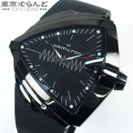 ハミルトン HAMILTON ベンチュラ XXL ブライト H24604330 H246040 ブラック SS ラバー 腕時計 メンズ クォーツ 101716704