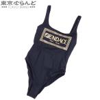  Fendi FENDI Versace . крыло che One-piece купальный костюм черный нейлон полиуретан 38 7 номер женский не использовался 101718275