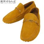  Louis Vuitton LOUIS VUITTON LVporutovekio линия обувь для вождения желтый замша Loafer 8 мокасины мужской 101719855