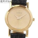 コルム CORUM オリンポス 金無垢 30.127.56 ゴールド K18YG レザー 腕時計 レディース QZ 電池交換 仕上済 101719977