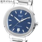 ピアジェ PIAGET ポロ S G0A41002 P11268 ブルー SS デイト Polo Date 1110P 42mm 箱・保証書付き 腕時計 メンズ 自動巻 オートマチック 101721437