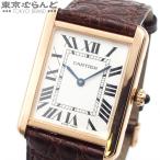 カルティエ CARTIER タンクソロ LM W5200025 ホワイト K18RG SS アリゲーター 腕時計 メンズ クォーツ 仕上済 101722017