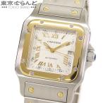 カルティエ CARTIER サントスガルベ LM 20周年記念モデル W20058C4 2319 SS K18YG コンビ 腕時計 メンズ 自動巻 仕上済 101723535