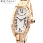 カルティエ CARTIER ミニトノー ラニエール 金無垢 W15372X5 ホワイトxピンクゴールド K18PG 腕時計 レディース 電池式 101726590